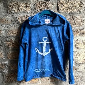 Hooded Nautical Top